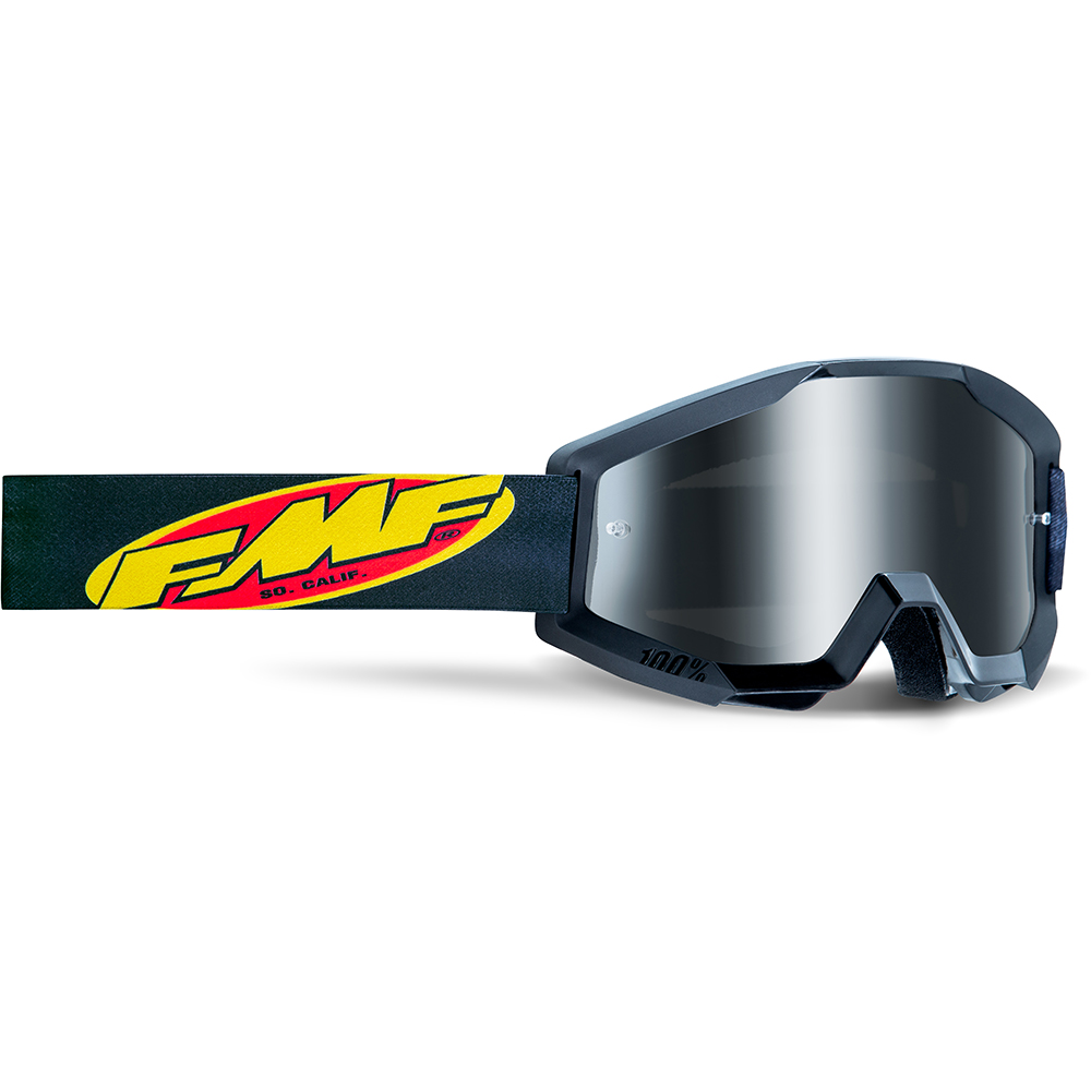 FMF Vision - Masque enfant Powercore Core - ecran miroir Noir / Argent