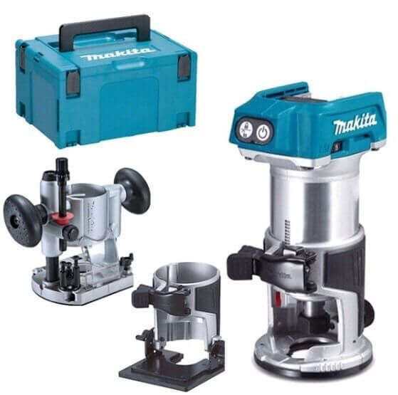 Makita DRT50ZJX2 18V Li-ion accu boven-/kantenfrees body in Mbox