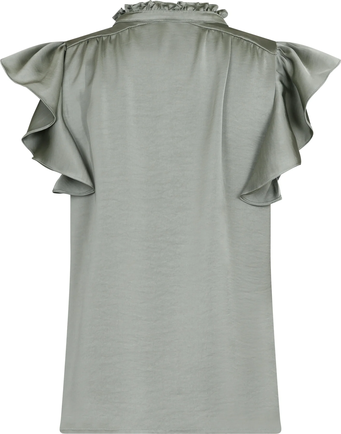 Neo Noir Stella Heavy Sateen Blouse