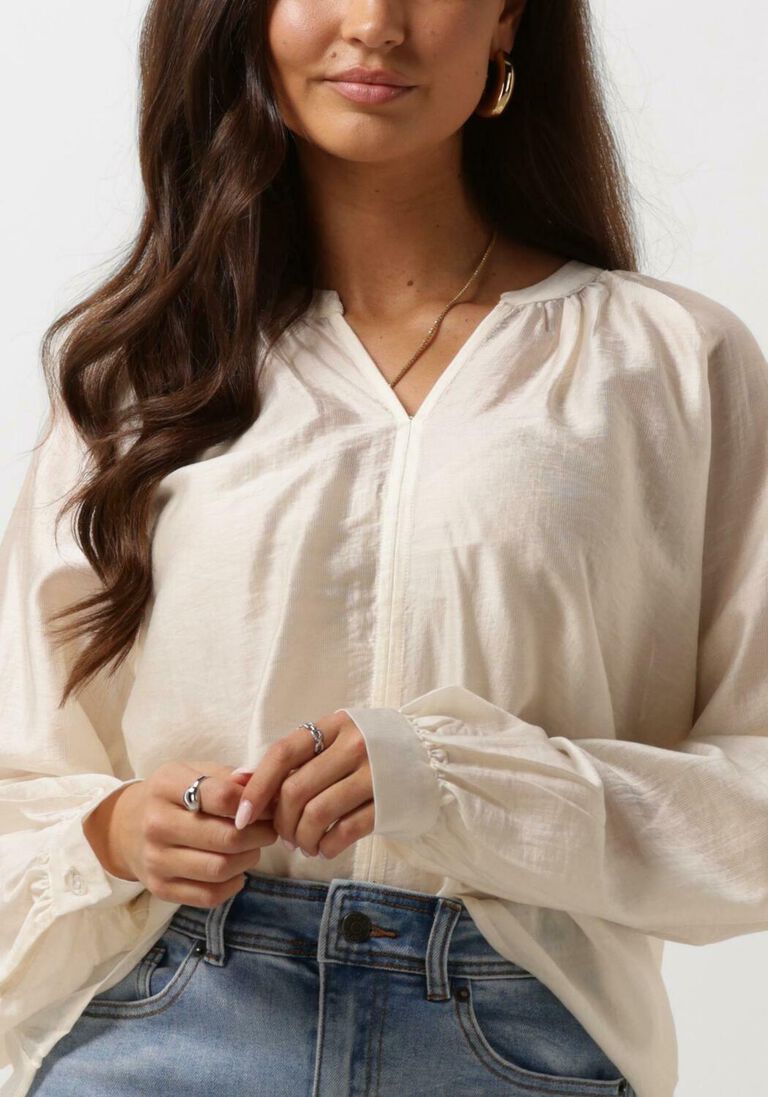 MSCH COPENHAGEN ecru msch copenhagen blouse mschvarsha romina top