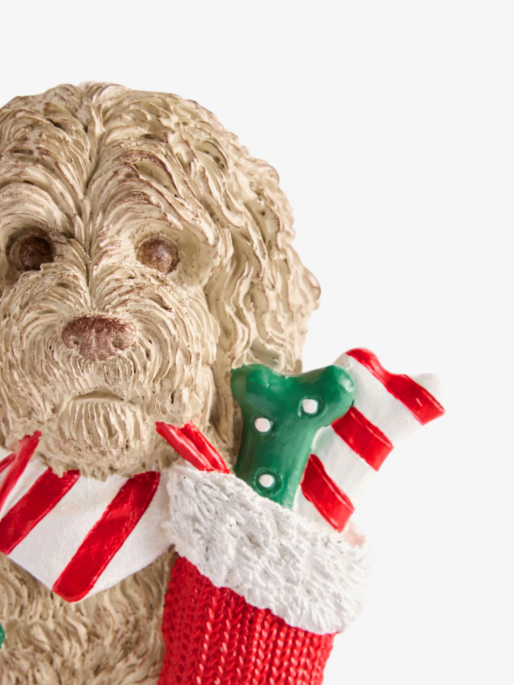 Louie The Labradoodle Kerstmis Ornament