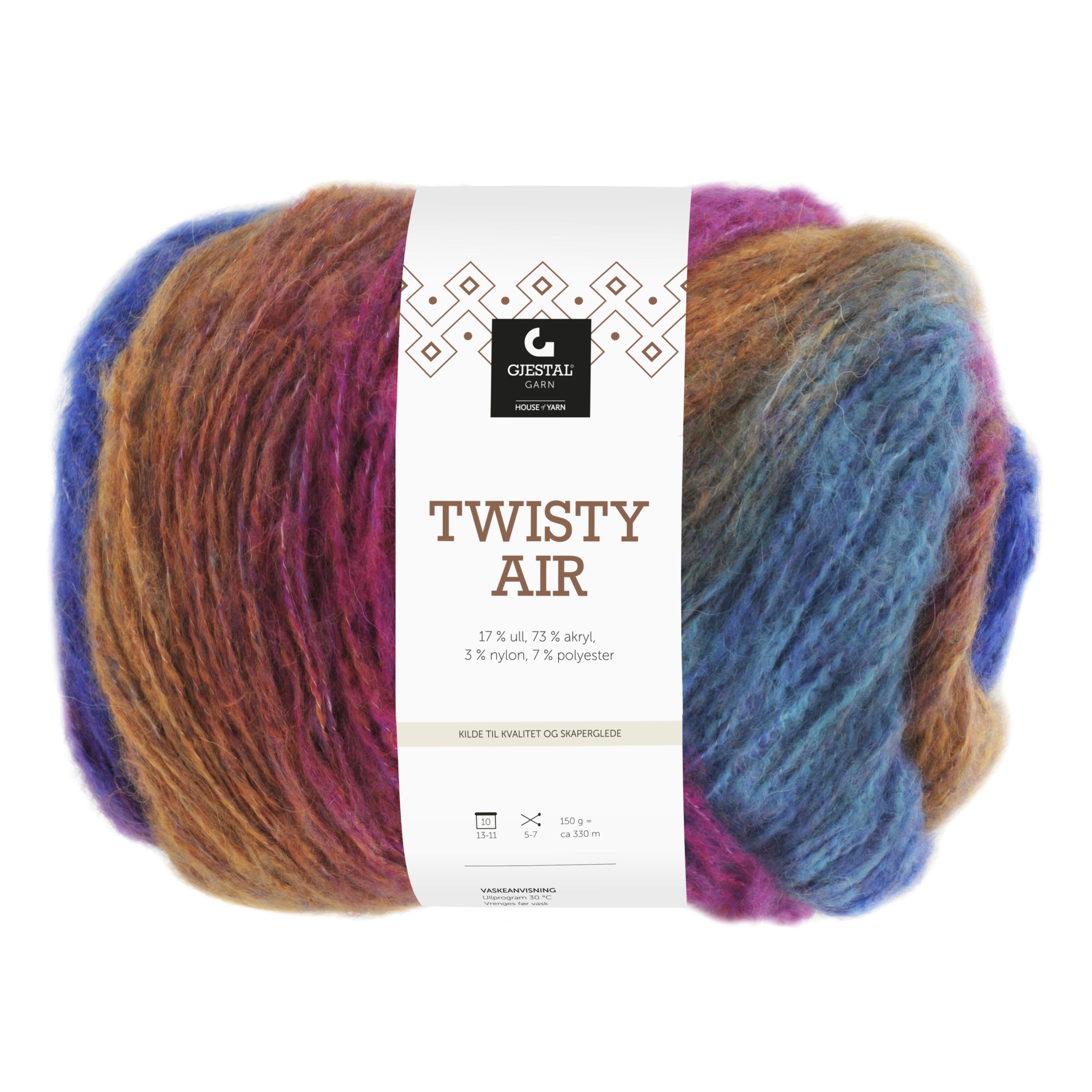 Twisty Air 150gr garnnøste