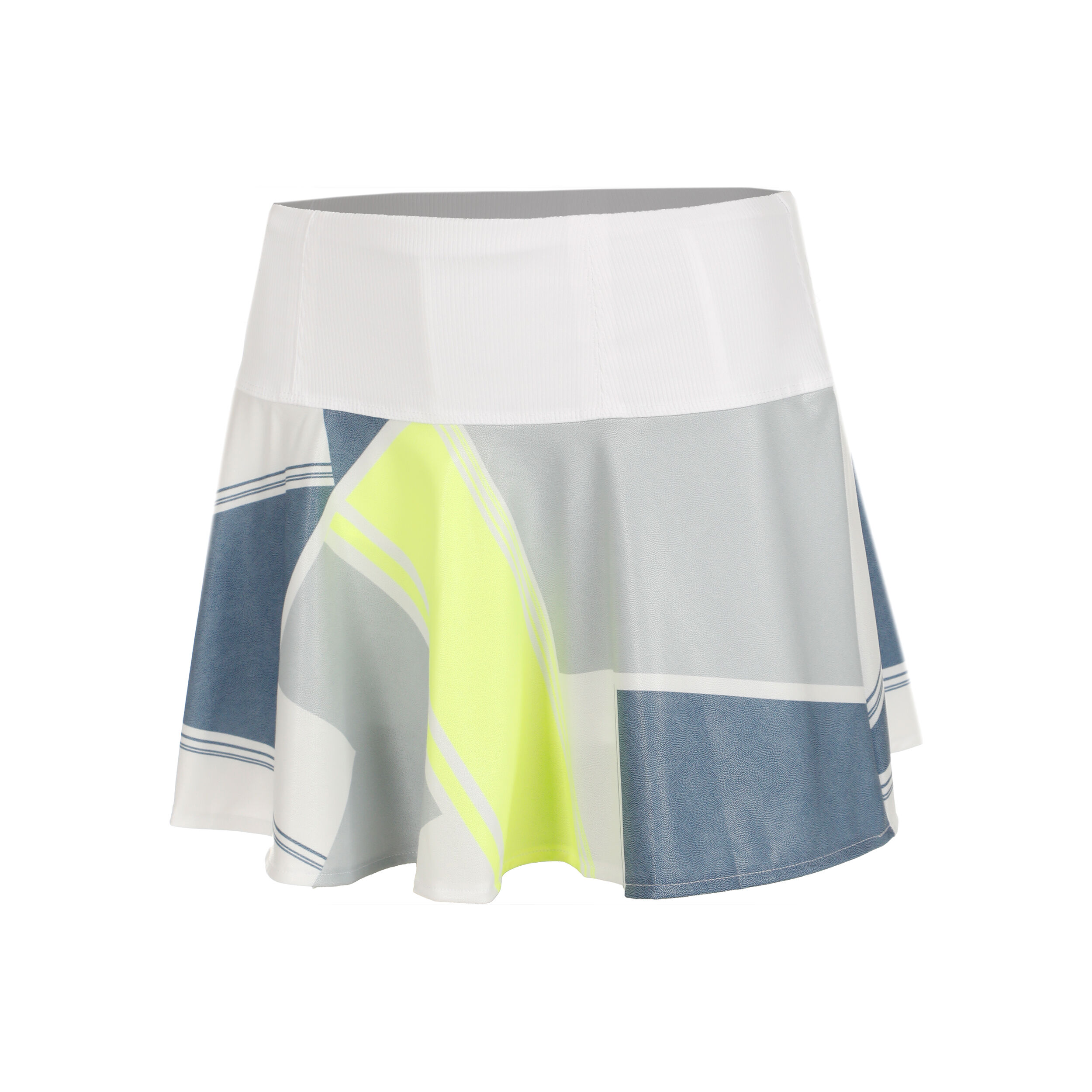 Lucky in Love Long Steel Going Jupe Femmes - Blanc , Multicouleur