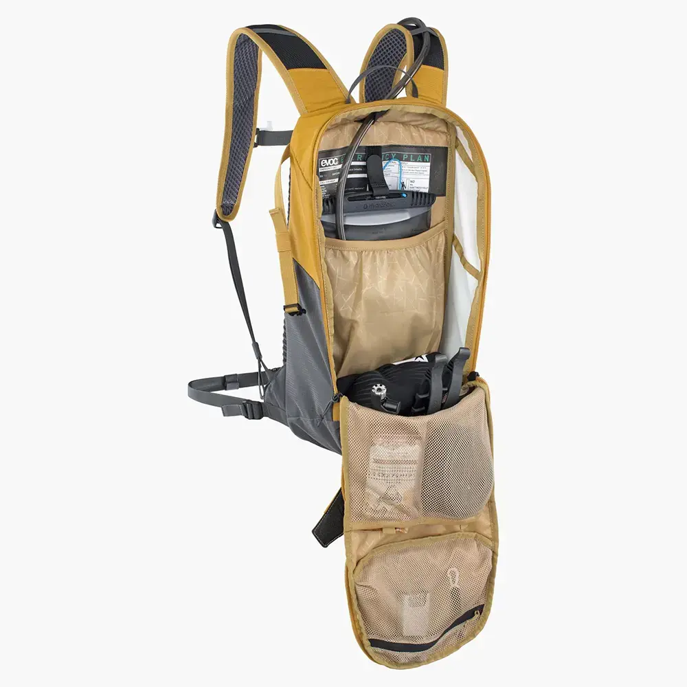 Evoc Ride 8L + 2L Bladder Drinkrugzak Oranje/Grijs