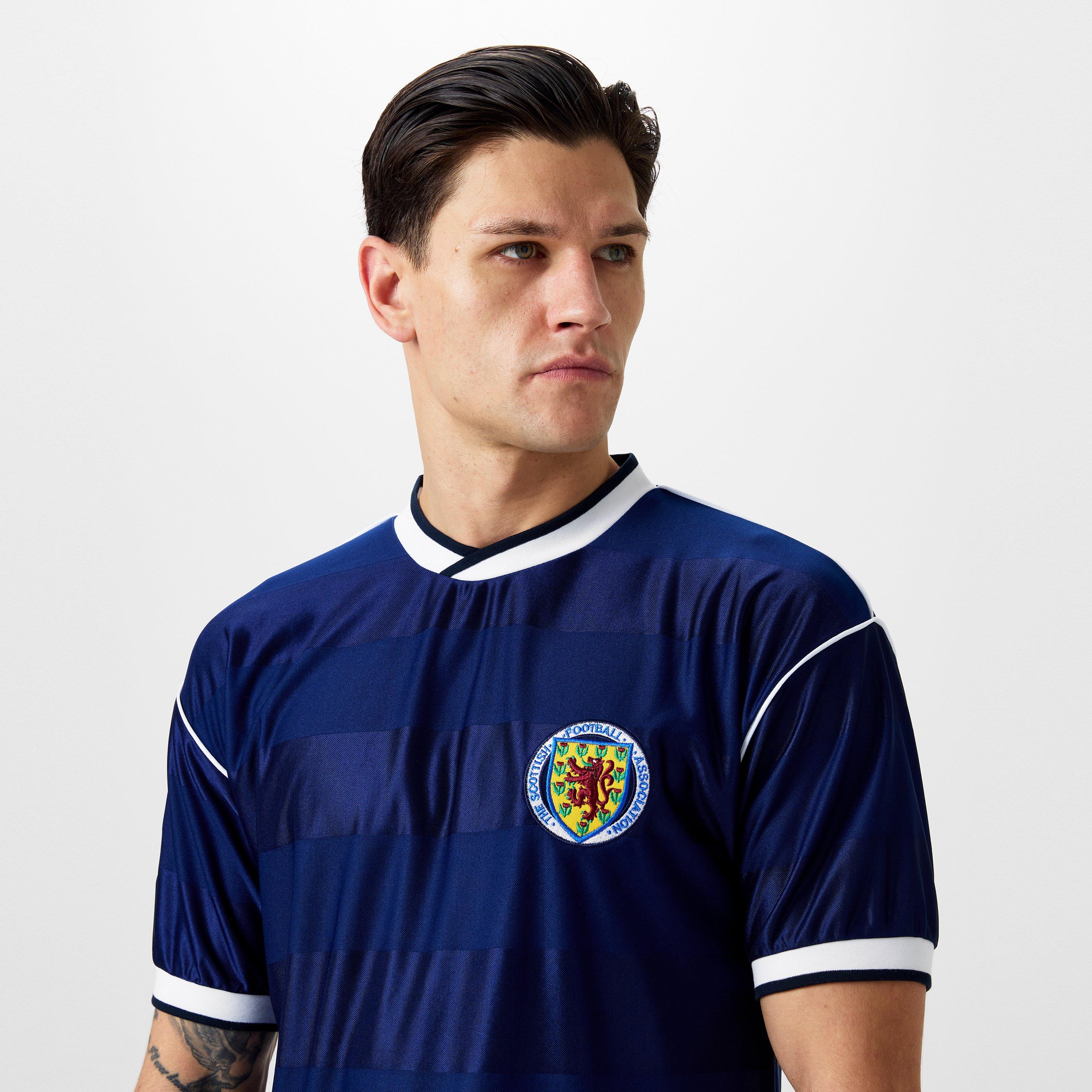 Score Draw Scotland '86 Home Shirt Adults