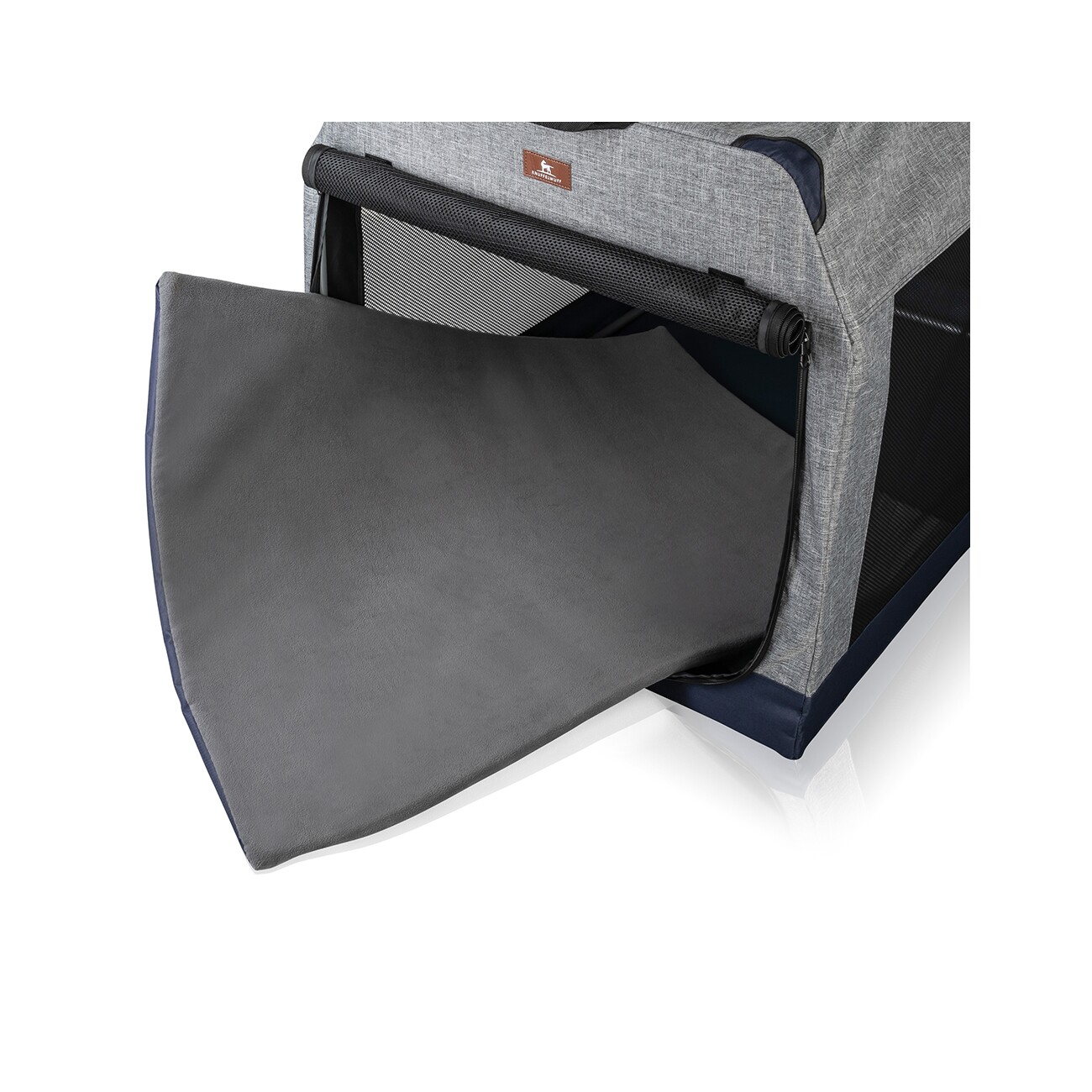 Knuffelwuff faltbare Hundebox Transportbox Denali mit Aluminiumgestell M