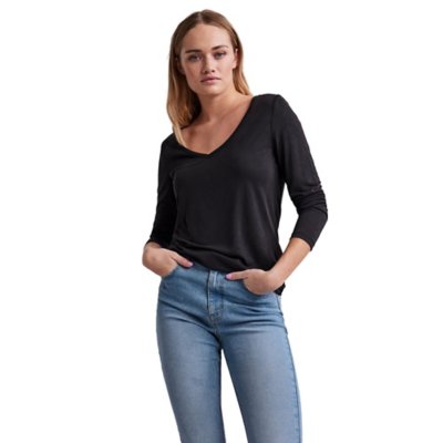 Tee-shirt à manches longues femme Pckamala New Noos Bc PIECES