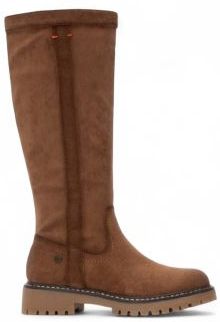 Refresh - 173029 - Laarzen - Bruin - Plat - Ritssluiting - Casual