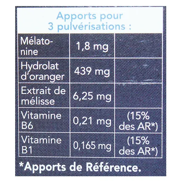 SID Nutrition Santé Tônico Melatonina Spray 20ml
