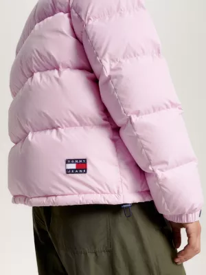 Jaqueta puffer Alaska com capuz