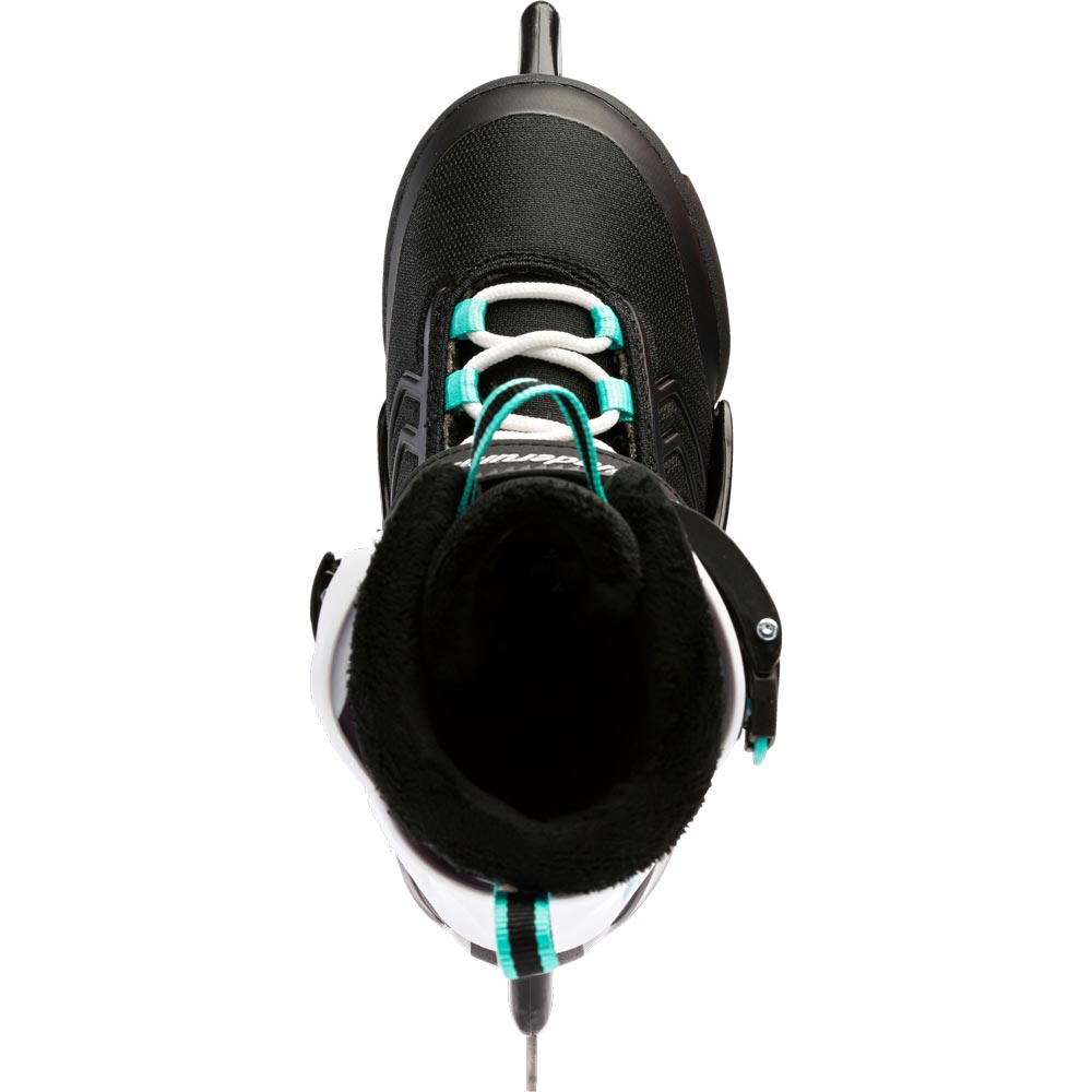 Rollerblade Micro XT Ice Schlittschuhe Kinder black light teal