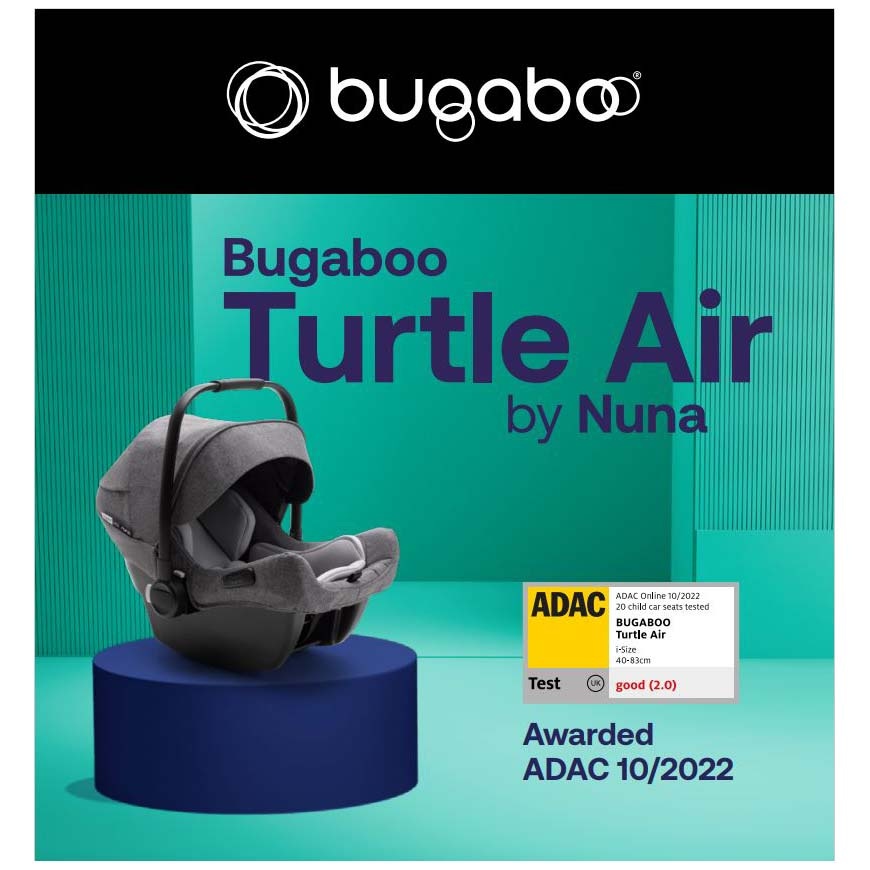Bugaboo Turtle Air by Nuna zwart - isofix autostoelen - Prénatal