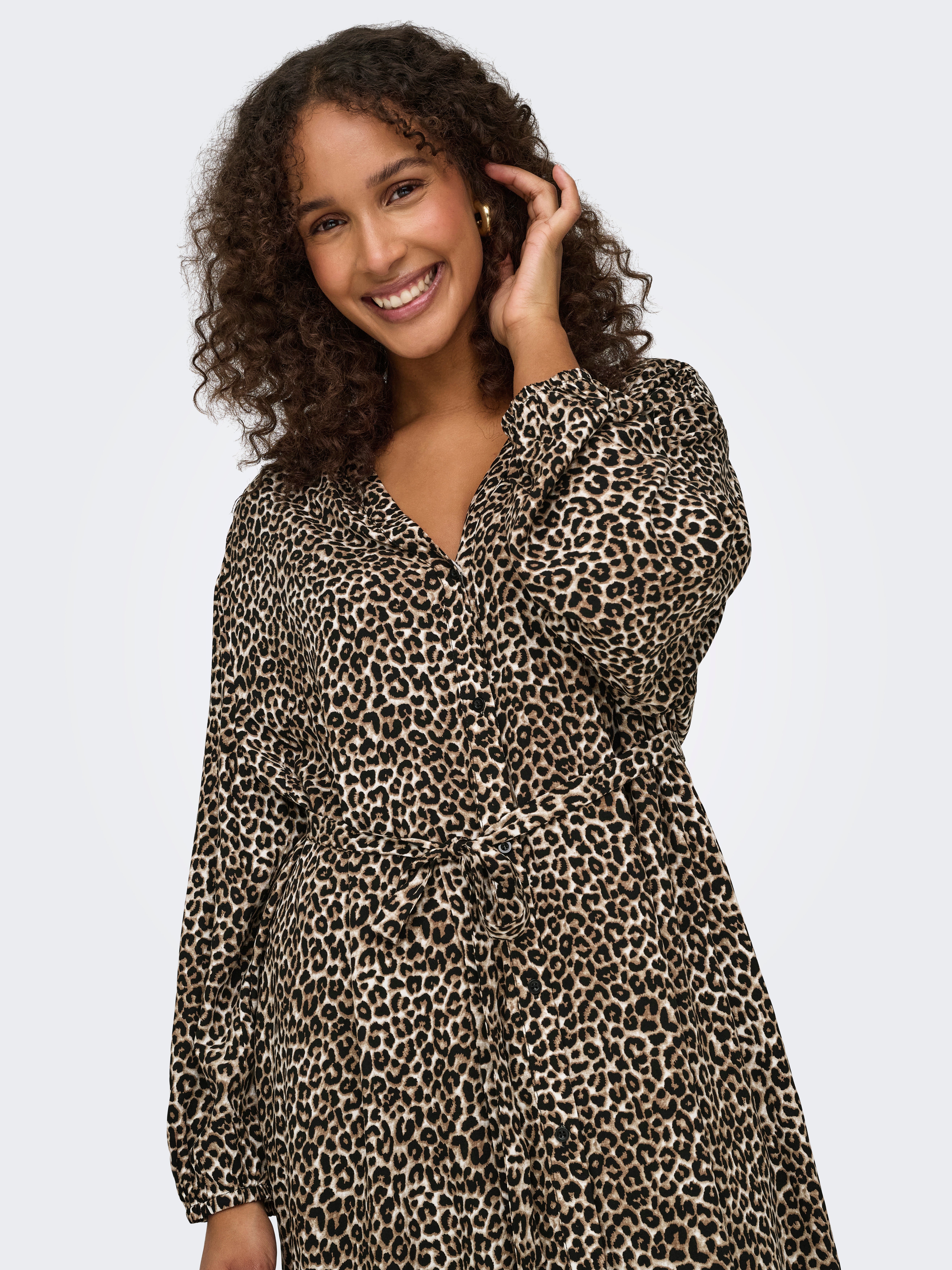 CARNEWDENIZIA Langes Kleid Black