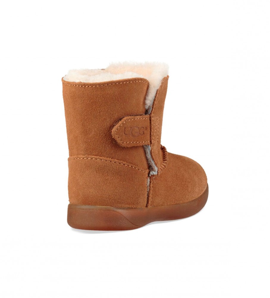 Botas de cano curto UGG T Keelan em couro marrom