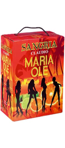 Claudio Maria Olé Sangria Bag in Box