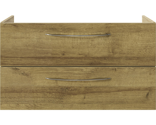 Pelipal Xpressline 4035 wastafelmeubel, afmetingen (B x H x D): 86 x 48,2 x 43,5 cm, frontkleur: Riviera eiken, 4035.478601