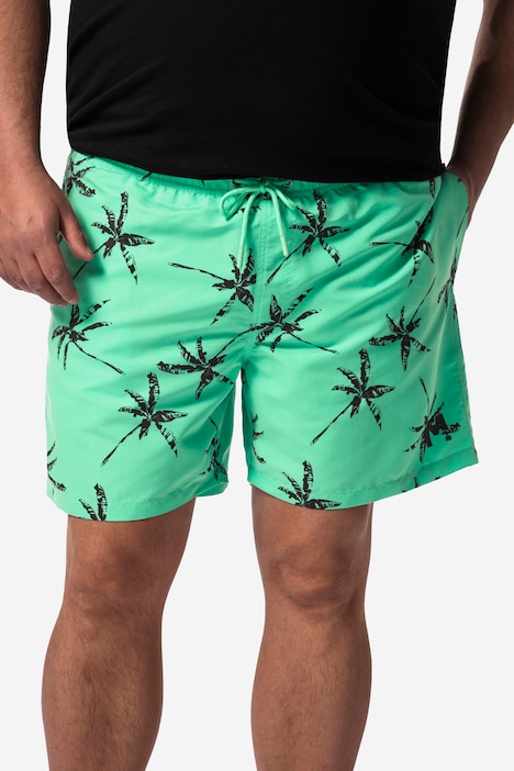 Men+ Badeshorts, Alloverdruck, Elastikbund, bis 8 XL