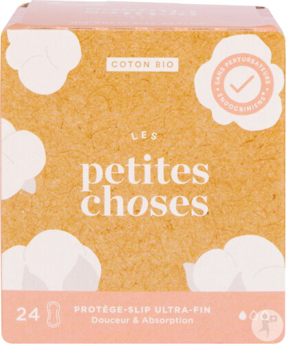 Les Petites Choses Protège Slip Ultra-Fin Coton Bio 24 Pièces