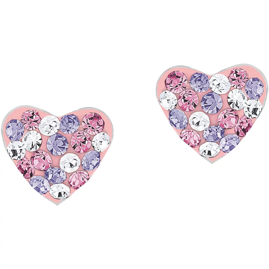 Prinzessin Lillifee Herz Ohrstecker für Mädchen multicolor