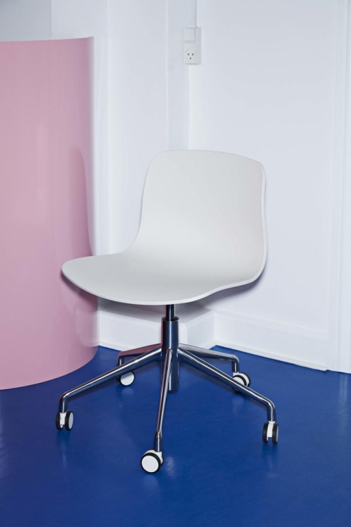 Hay AAC50 bureaustoel aluminium onderstel Dusty Mint