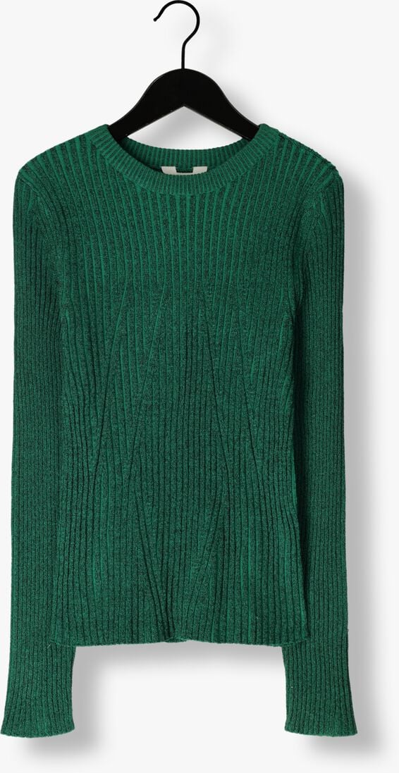 OBJECT groene object trui objrike l/s knit pullover