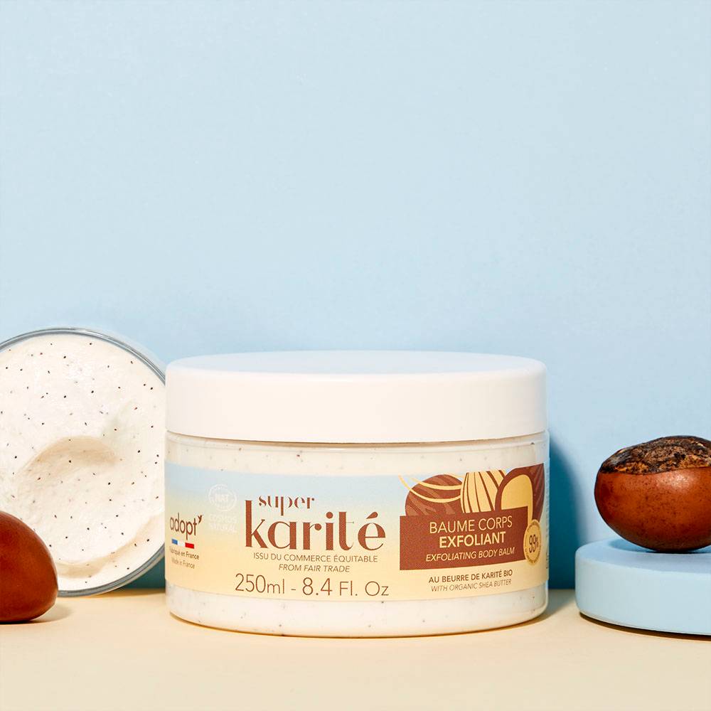 Super karité - Baume exfoliant corps 250ml