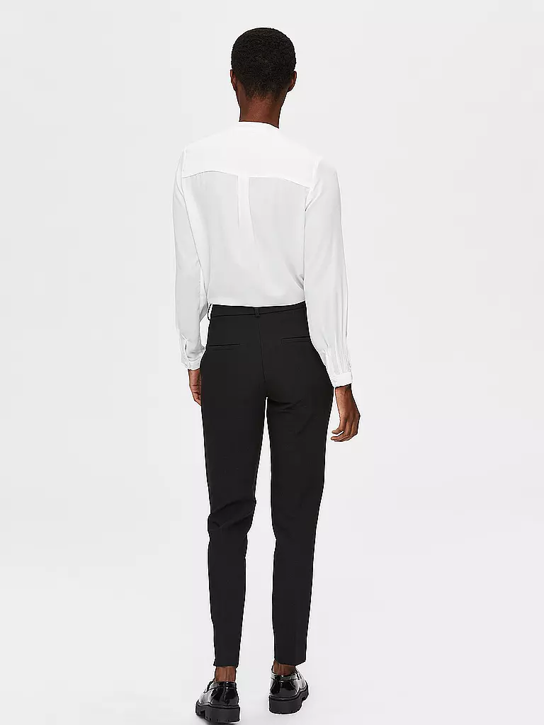 SELECTED FEMME Hose Slim Fit schwarz
