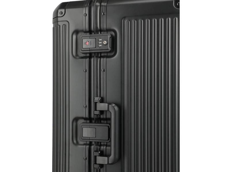 travelite Next 4w Trunk L Schwarz Reisekoffer