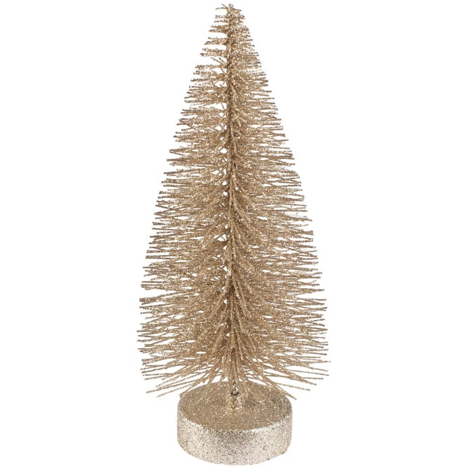 Tannenbaum - ca. 20 cm - champagner