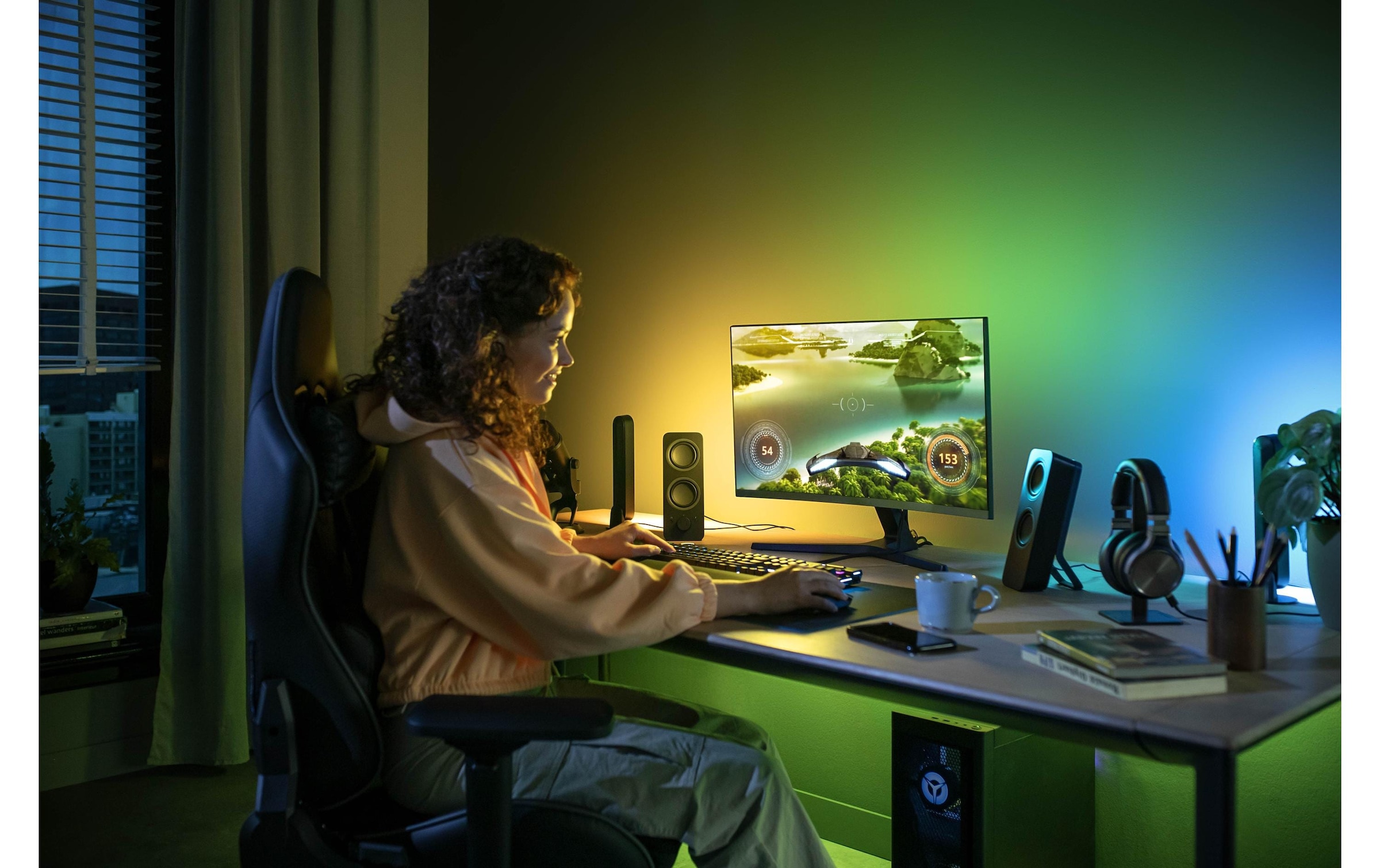 Philips Hue LED-Streifen »Gradient PC Lights«