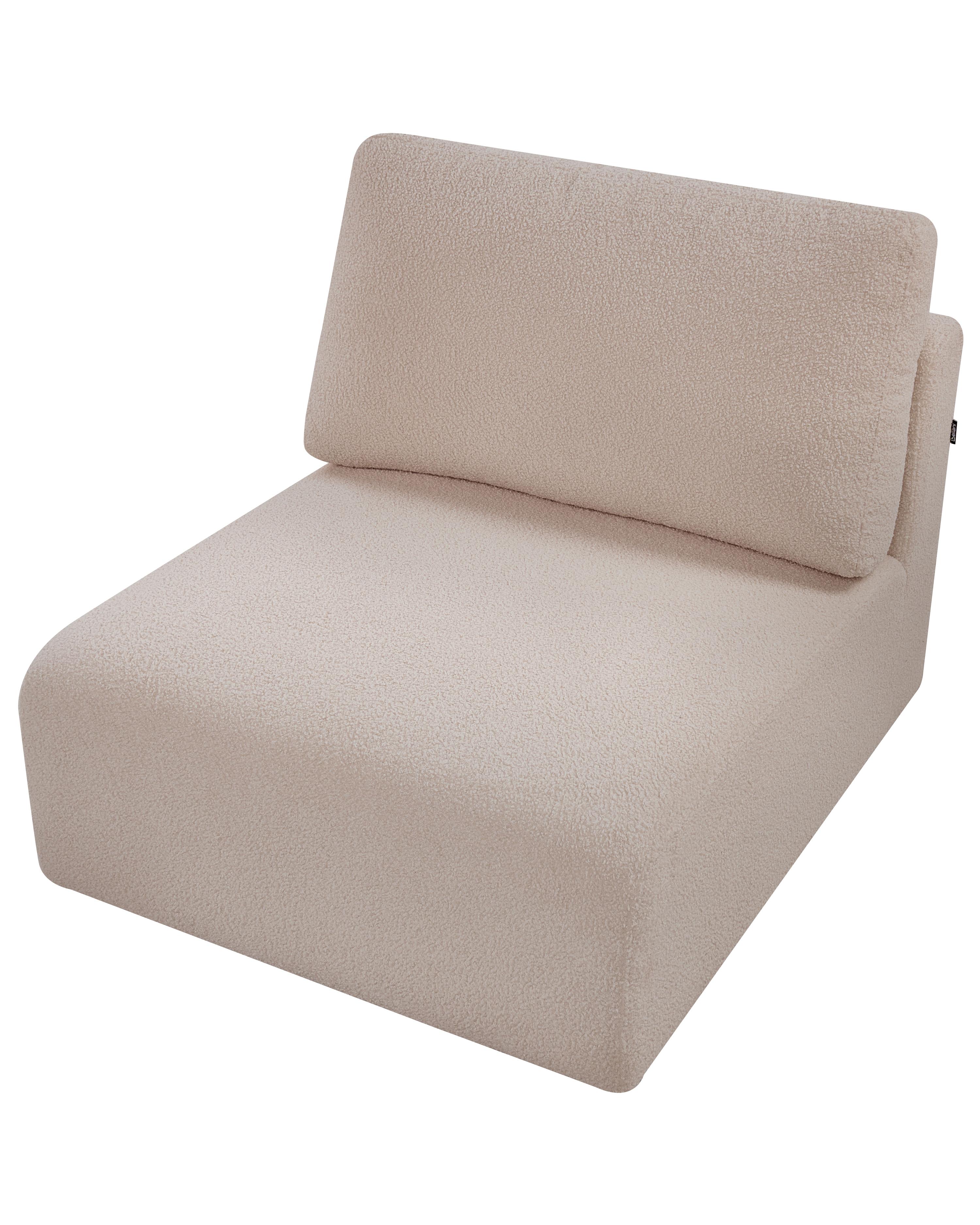 Zitmodule KIVVIK Bouclé Beige