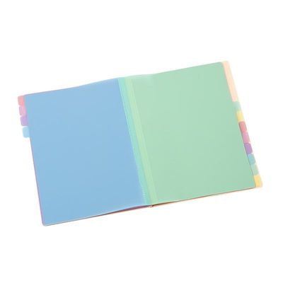 Viquel Rainbow Pastel - trieur à soufflet - pour A4 - à onglets - disponible en différents coloris
