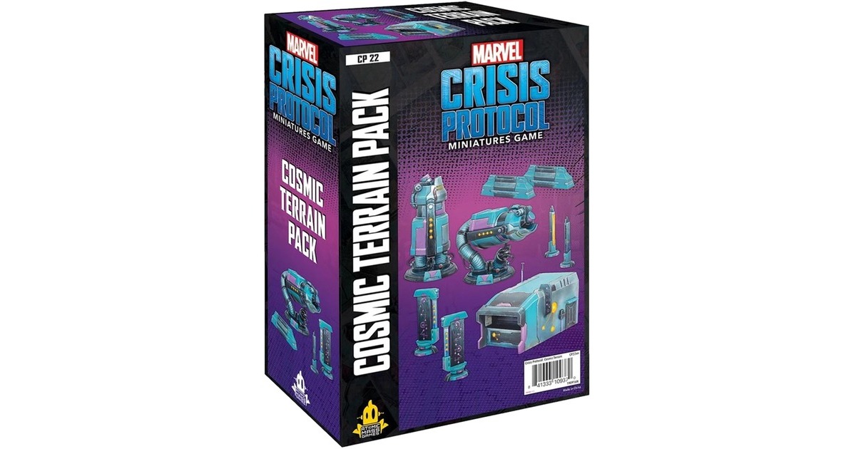 AsmodeeMarvel Crisis Protocol: Cosmic Terrain Pack Bordspel  (Engels, uitbreiding, 2-4 spelers, 90-120 minuten, vanaf 14 jaar)