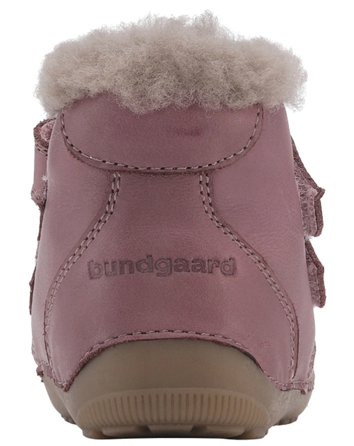 Klett-Lauflernschuh PETIT MID LAMB gefüttert in dark rose