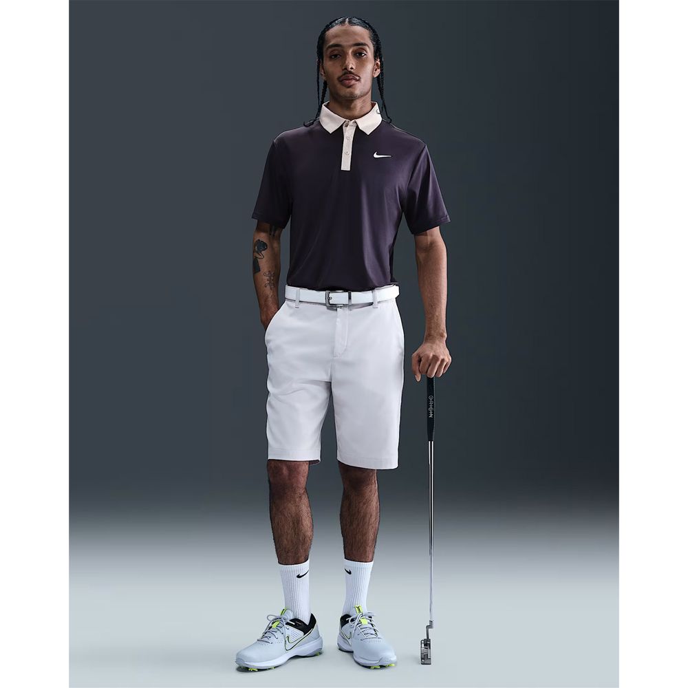 Dri-FIT Tour Contrast Pique Herre Lilla