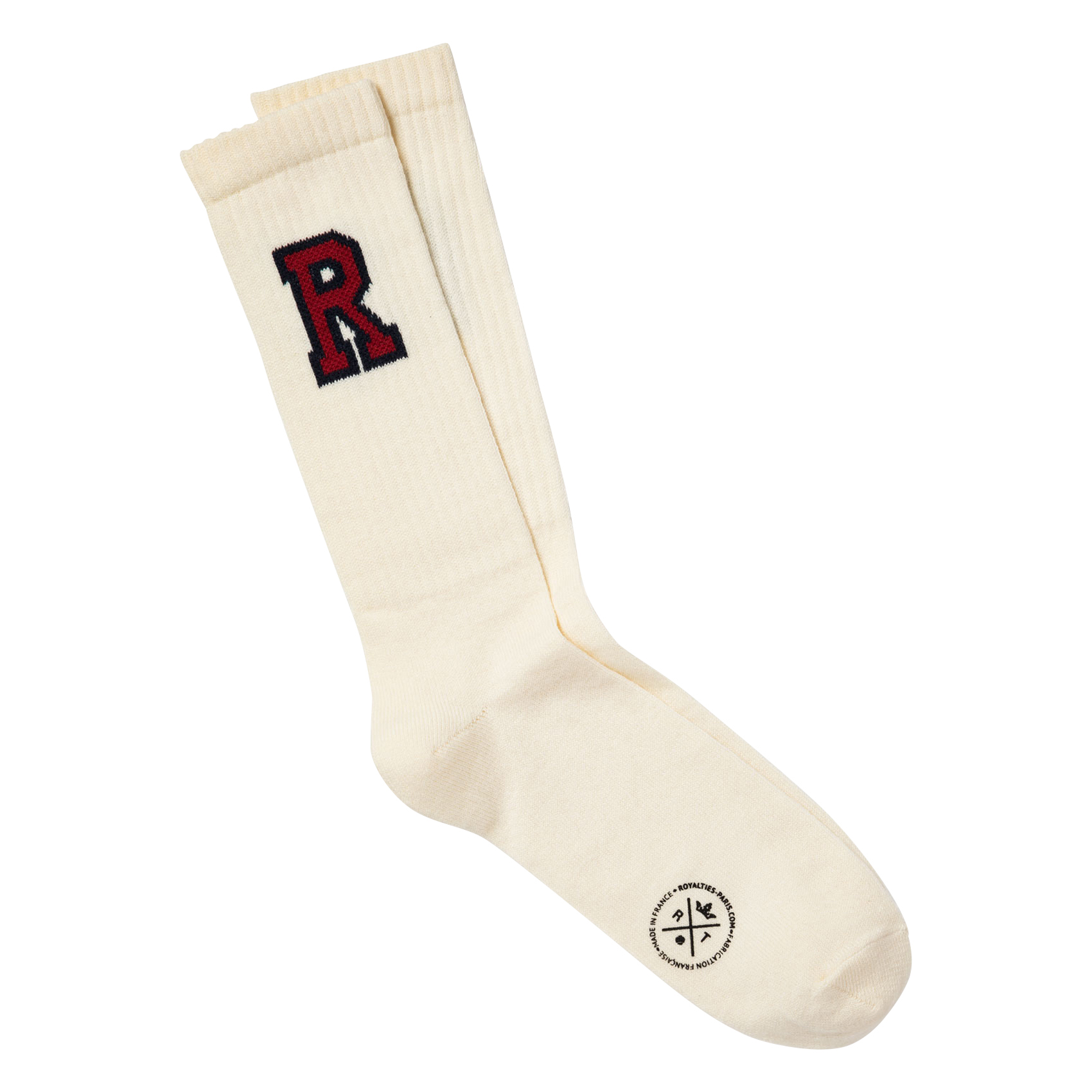 JAKE - R - Chaussette en coton mélangé | Blanc