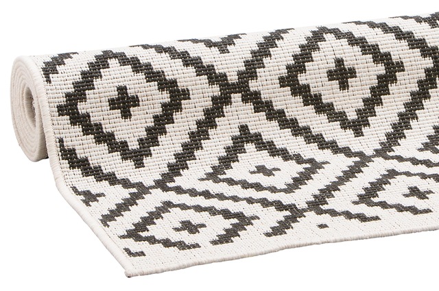 my home Läufer »Ronda Wendeteppich« rechteckig 5 mm Höhe Sisal-Optik, Flachgewebe, In-  und Outdoor, geometrisches Boho Design