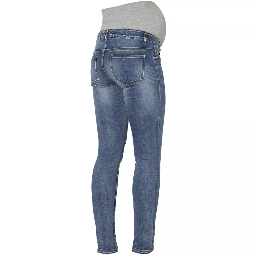mama licious Umstandsjeans MLGOLDEN Light Blue Denim