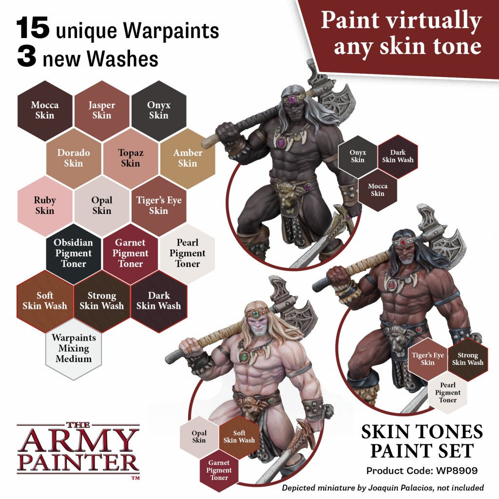Army Painter - Skin Tones Paint Set