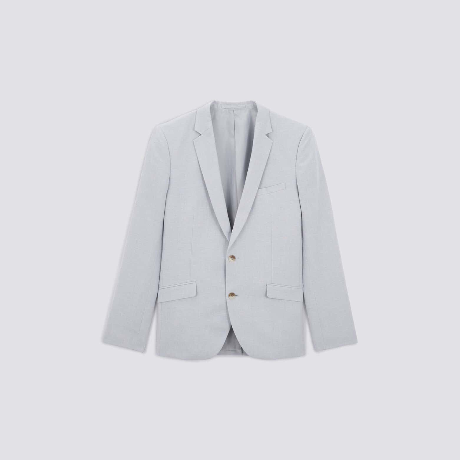 Veste de costume slim Bleu clair