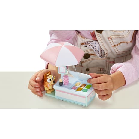 Bluey ice cream cart set