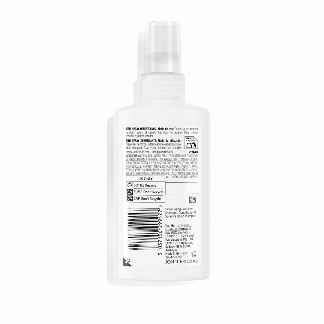 John Frieda PROfiller+ Spray Densificador - 150ml