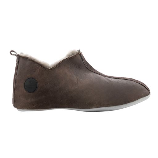 Shepherd Of Sweden Henrik Slippers, Stone Oiled Antique, 42