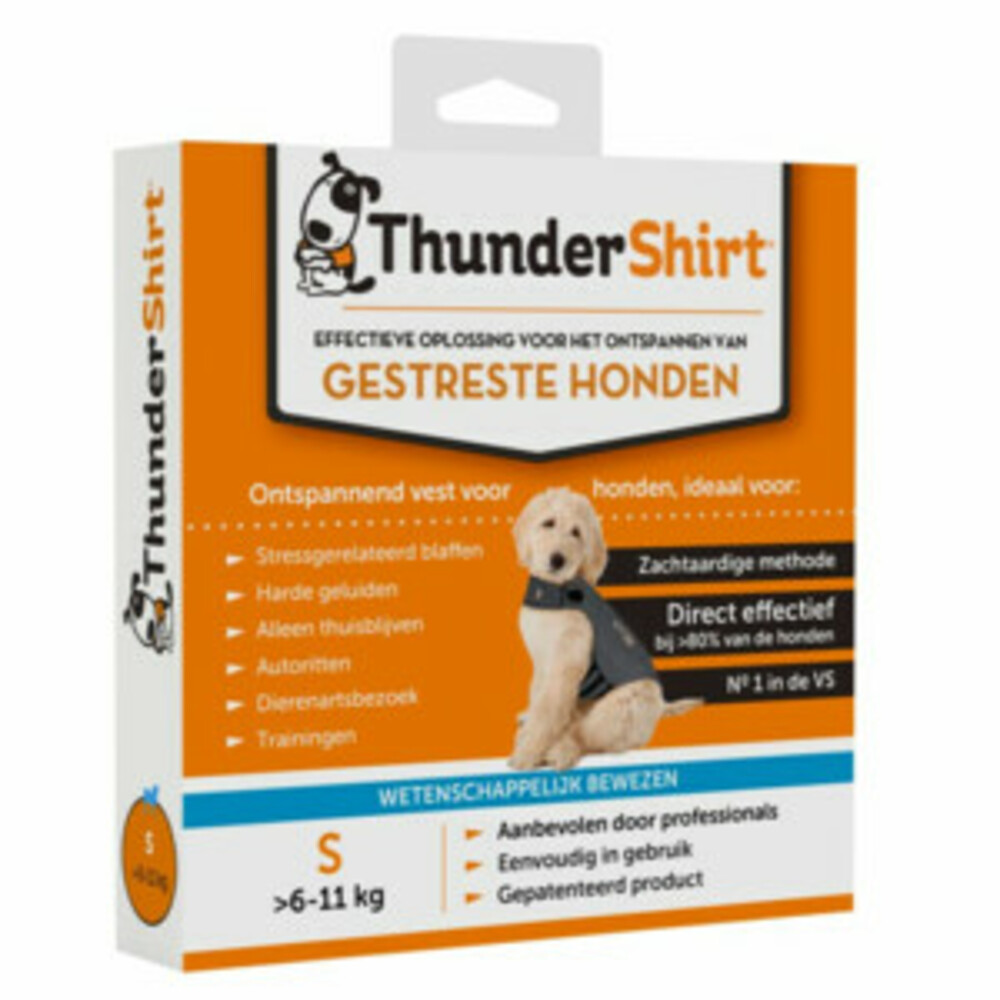 Thundershirt Hond Small >6 - 11 kg