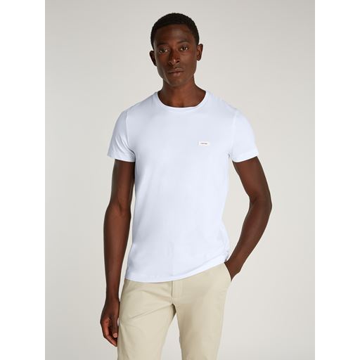 Calvin Klein Stretch Slim T-shirt, Bright White, 3XL