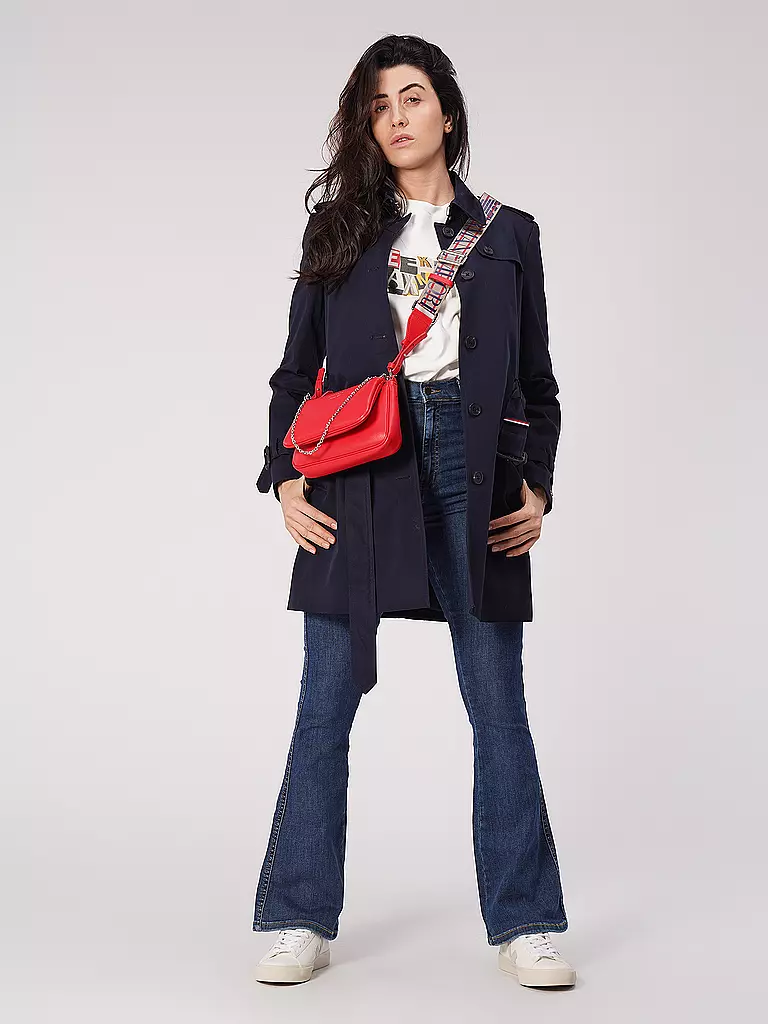TOMMY HILFIGER Trenchcoat blau
