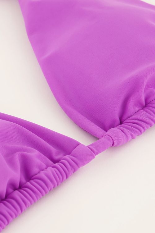 Paarse multiway bikini top