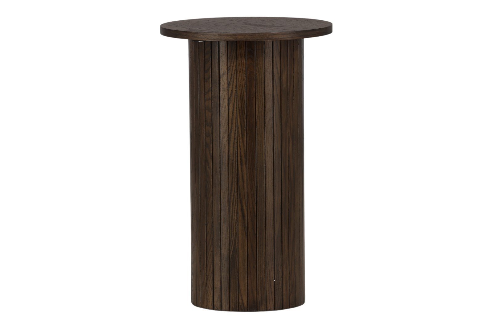 Bianca Sidebord Mocca eikefinér. Ø40cm