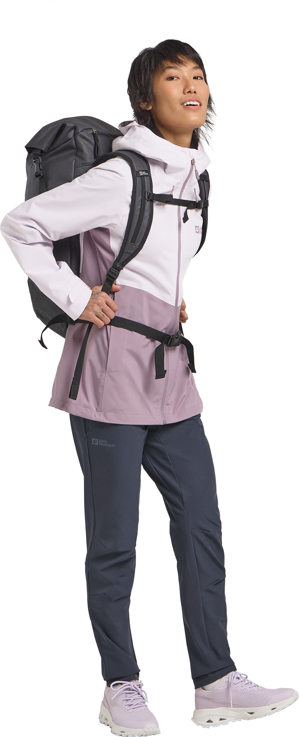 Jack Wolfskin Funktionsjacke »WEILTAL 2L JKT W« mit Kapuze Wasserdicht, atmungsaktiv, Übergangsjacke