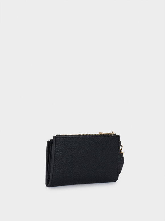 Bolsa com alça removível - Preta